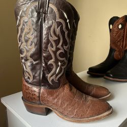 Tony Lama 2-Tone “Patrón Ostrich” Boots