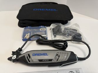 Dremel 4300 Rotary Tool Kit, corded electric variable-speed 