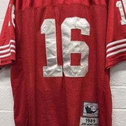 1989 Mitchell & Ness SF 49ers Joe Montana jersey
