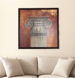 Greek Ionic Column Painting