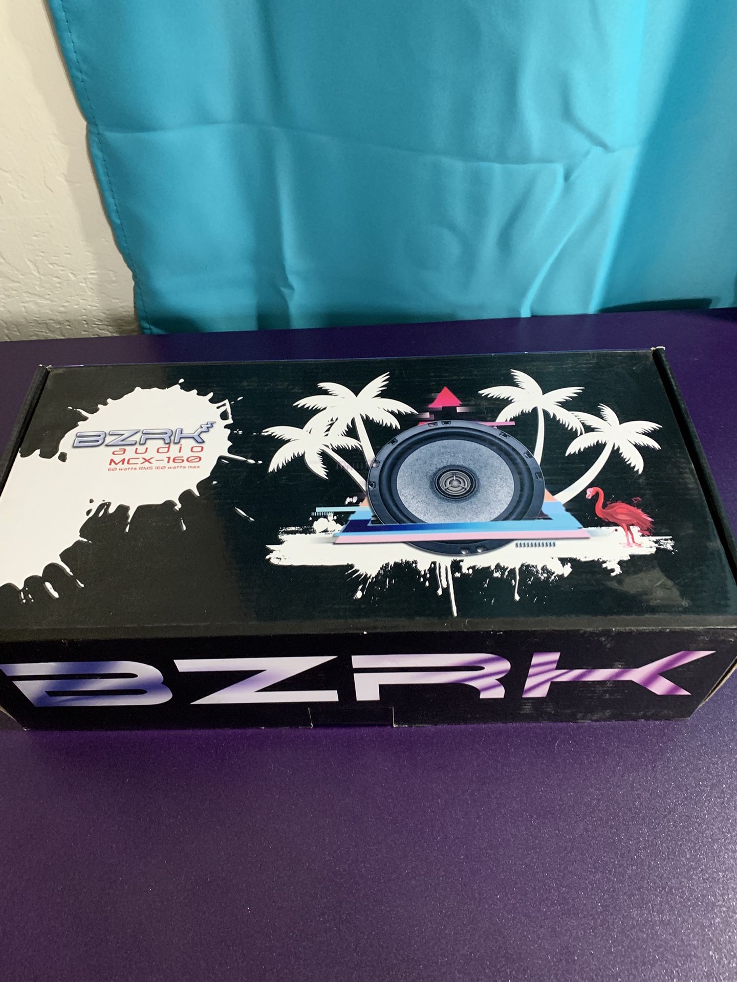 BZRK Audio MCX‑160 6.5″ Coaxial Speakers – Brand New in Box