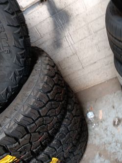 New set of tires 35 1250 18 lt