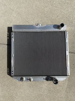 New Aluminum 3 Row Radiator 1965 thru 1970 Mustang