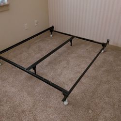 Adjustable Metal Bed Frame - Queen