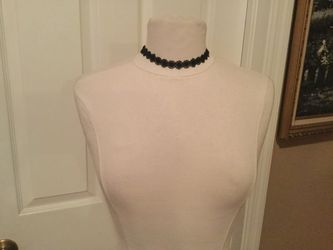 Beautiful Black cloth choker