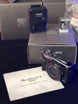 Canon PowerShot G7 X Mark III Kit (30th Anniversary Graphite Limited Edition)