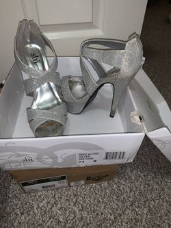 Silver heels