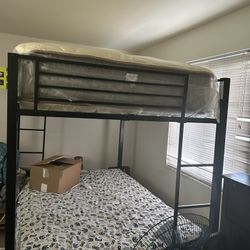Bunk Bed & Top Mattress 