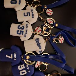 Dodgers Keychain