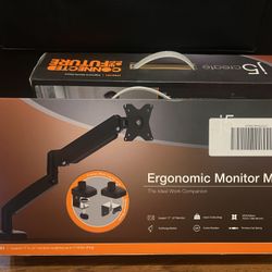 ergonomic monitor mount