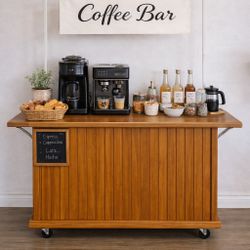 Custom Collapsible Rolling Carts – Coffee, Food, Events, Pop-Ups