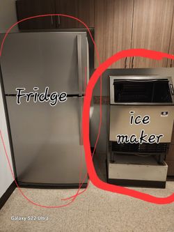 Ice maker perfect for company or schools or restaurant