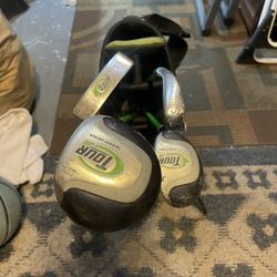 Kids Golf Clubs And Bag