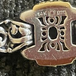 14k ____925 Silver Braslet 