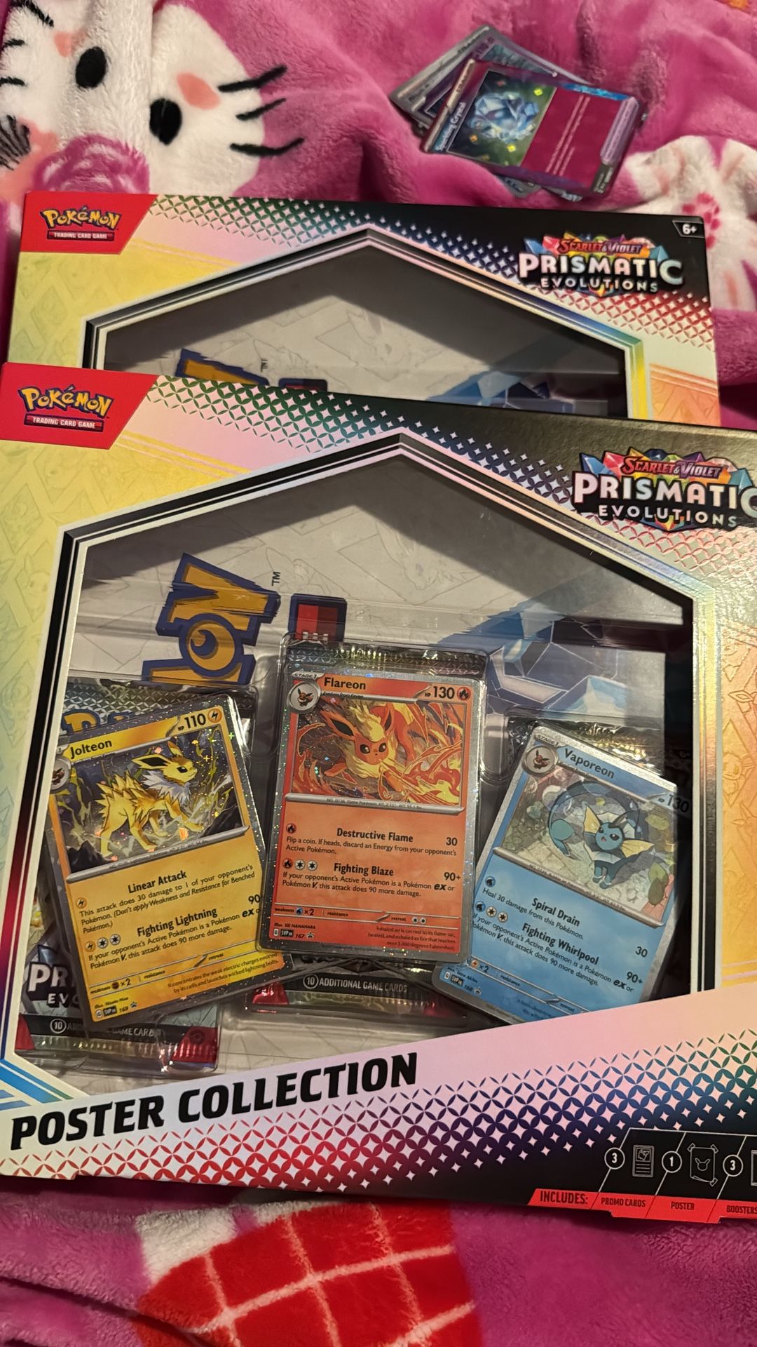 Pokemon Prismatic Evolutions Poster Collection