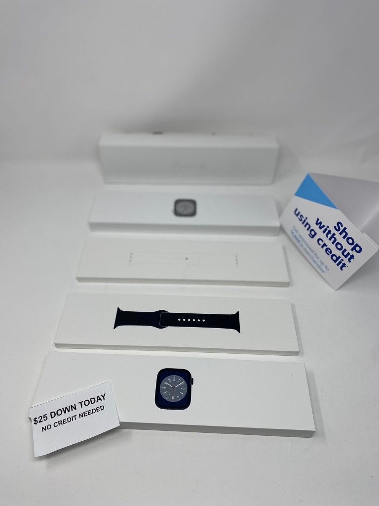 Apple Watch Series 8 New - PAYMENTS AVAILABLE ONLY $25 DOWN - NO CREDIT NEEDED