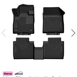 Husky Liners Weatherbeater Floor Mats for Lincoln Nautilus 2024 2025 2026 - 3 piece