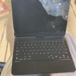 Older iPad Pro.  With Case and Wireless Keyboard.  Comes With Cord 