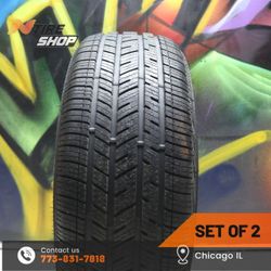 Pair of 2 New Run Flat  245/55R19  103H  Bridgestone  DriveGuard Plus RFT