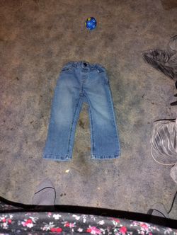 Garanimals Pull Up Snap Blue Jeans Toddler 3T