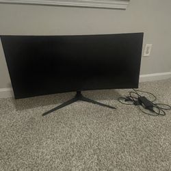 AOPEN by Acer 34HC5CU S3bmiiphx 34" QHD 3440 x 1440 21:9 Curved Gaming Monitor 
