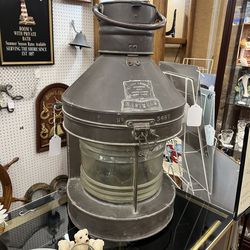 1924 Davey London Regulation Ship Lamp