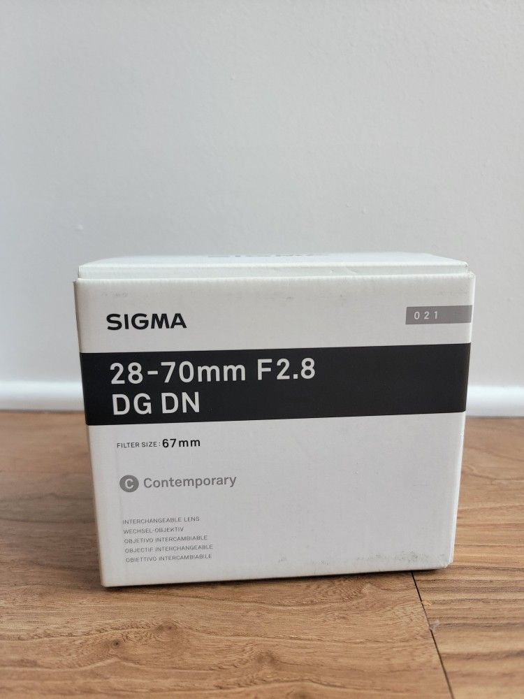 Sigma 28-70mm DG DN E-Lens