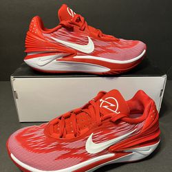 Nike Air Zoom G.T. Cut 2 TB University Red White Size 8.5 Men’s Or 10 Women’s Shoes