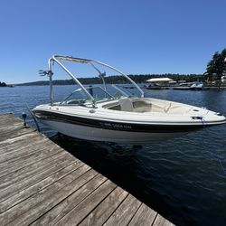 2004 Boat SEARAY 185 Sport with Trailer 