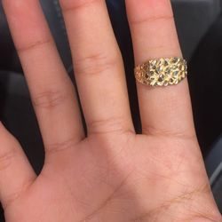 gold Nugget Ring