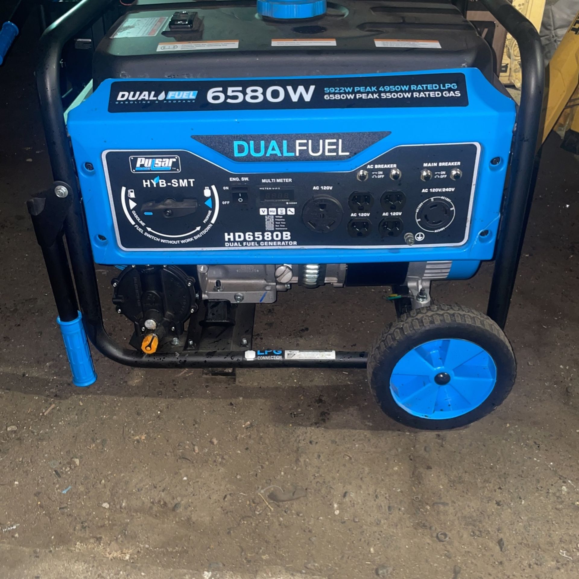 6580 Watt Pulsar Generator 
