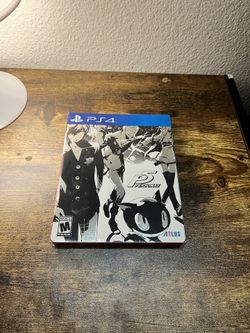 Persona 5 PS4 Steelbook Edition