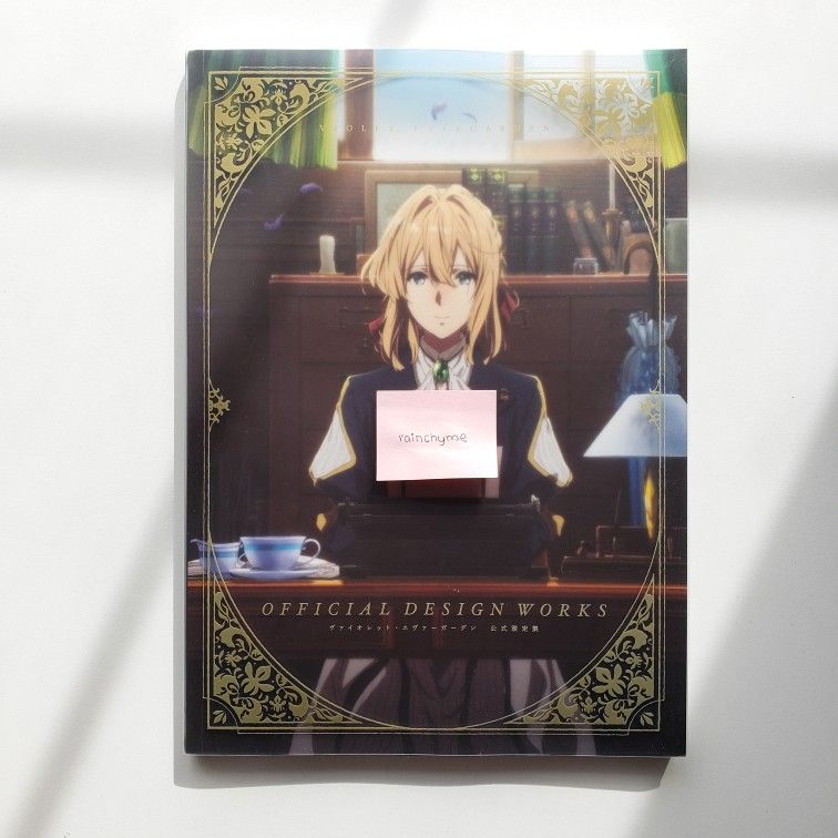 violet evergarden official design works book