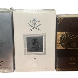 New men's 3 perfume gift set
