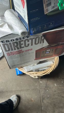 Crosley Director CD Recording Entertainment Center