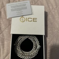 Tri-colored Cuban Link 18 Gold Plated Necklace With Authenticity Card