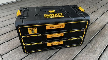NEW DEWALT TOUGHSYSTEM 2.0 Tool Organizer and Storage 3 Drawers