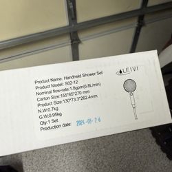 LEIVI Handheld Shower Set S02-12