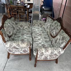 Love Seat And A Sofa For Sale As Is $300