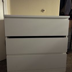 White IKEA Dresser 