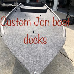 Custom Boat Deck 