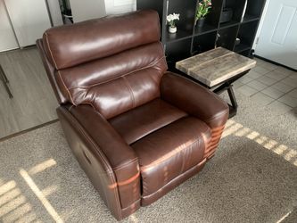 Leather Sofa Plus Center Table And Two Side Small Tables