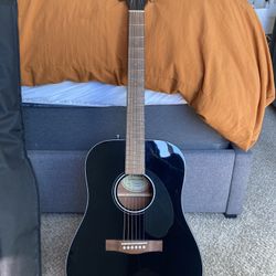 Fender Classic Design Black Acoustic Guitar