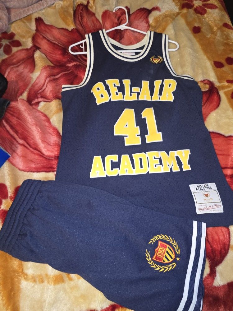 Bel-Air Academy Fresh Prince Will Smith Mitchell & Ness Jersey/shorts Size M