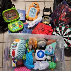 Big Bin of Kids' Toys & Games!
