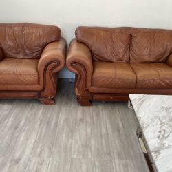 Sectional Leather Sofa 