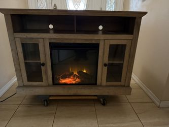 Fire Place Entertainment Center