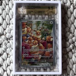 Pokemon Eevee BGS 9.5 Twilight Masquerade Holo #188