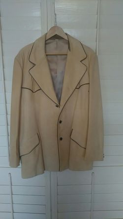 Men's Expensive Suede Leather Jacket