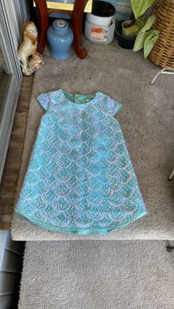 Girl toddlers dress Disney princess Ariel  Sz 5/6